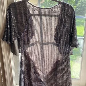 Parker Black sparkly dress